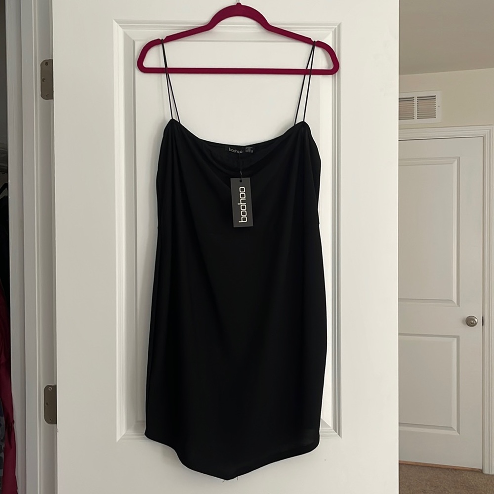 Boohoo plus little black dress
